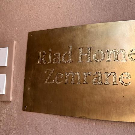 Riad Home Zemrane มาร์ราเกช ภายนอก รูปภาพ